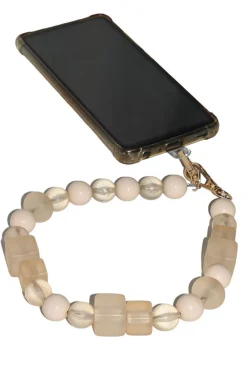 Acrylic Phone Strap - Matte Beige by Goddiva Accessories