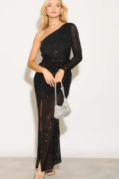 Alexia One Shoulder Maxi Dress by Saint A