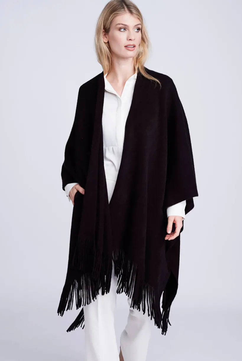 Anthea Wrap - Black by Pia Rossini