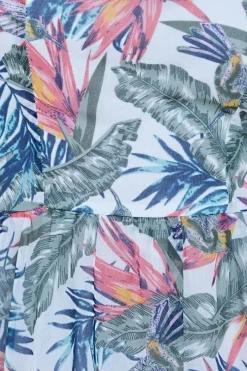 Bandeau Printed Maxi - Jungle Print by City Goddess