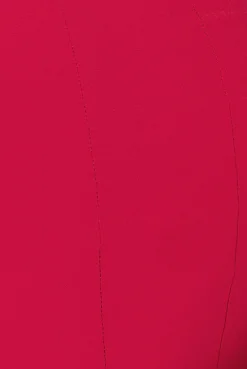Bardot Bow Neck Maxi Dress - Red by Goddiva