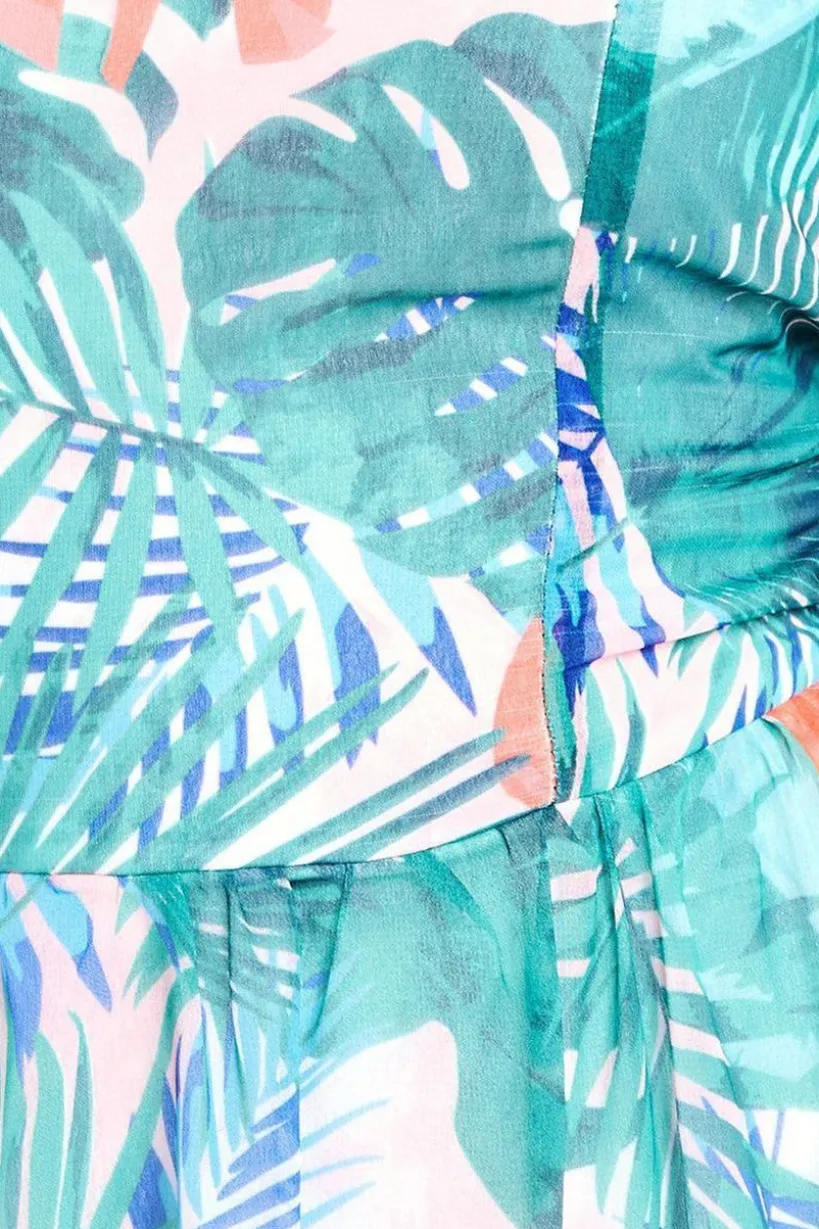 Boobtube Printed Maxi - Jungle Print by City Goddess
