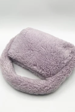 Borg Grab Bag In Purple by SVNX
