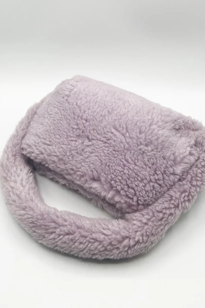 Borg Grab Bag In Purple by SVNX