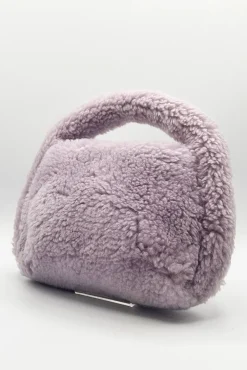 Borg Grab Bag In Purple by SVNX