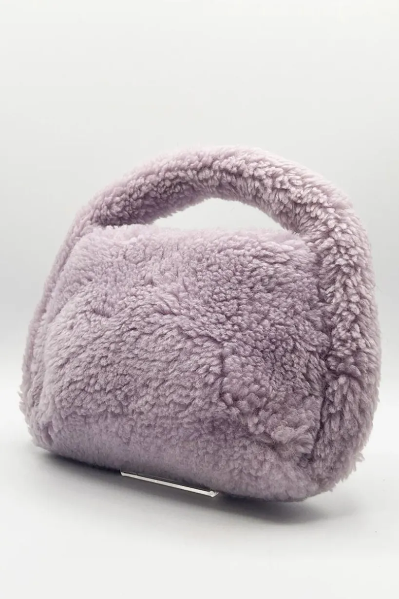 Borg Grab Bag In Purple by SVNX