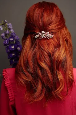 Butterfly Hair Clip With Enamel by QueenMee Accessories