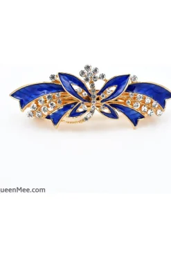 Butterfly Hair Clip With Enamel by QueenMee Accessories