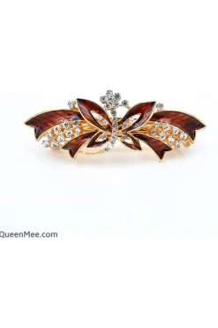 Butterfly Hair Clip With Enamel by QueenMee Accessories