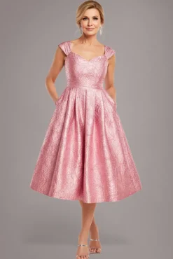 Crushed Satin Sleeveless A Line Midi Dress - Blush Pink by Goddiva