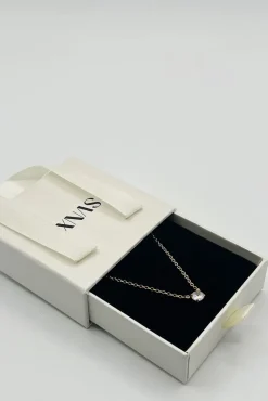 Dainty Crystal Necklace - Gift Boxed by SVNX