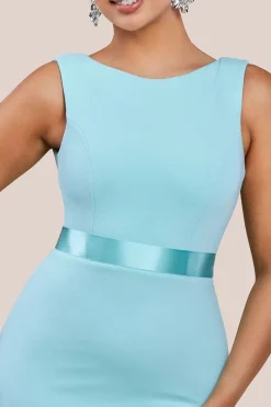 Eris Bridesmaid Maxi Fishtail Dress by Saint A