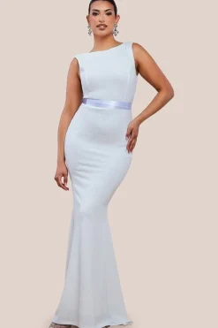 Eris Bridesmaid Maxi Fishtail Dress by Saint A