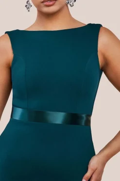 Eris Bridesmaid Maxi Fishtail Dress by Saint A