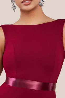 Eris Bridesmaid Maxi Fishtail Dress by Saint A