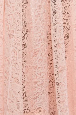 Floral Lace A-Line Maxi Skirt by Goddiva