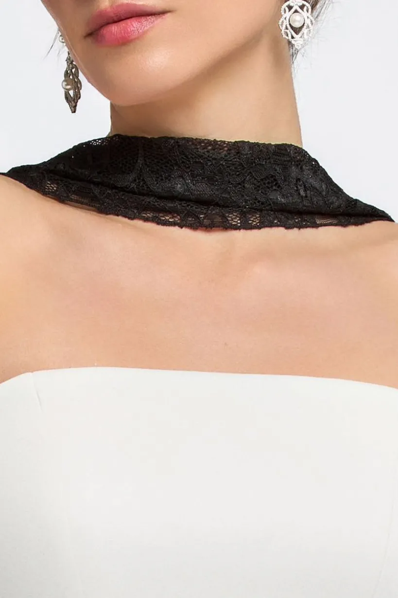 Floral Lace Scarf by Goddiva