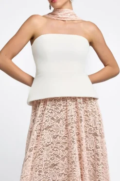 Floral Lace Scarf by Goddiva