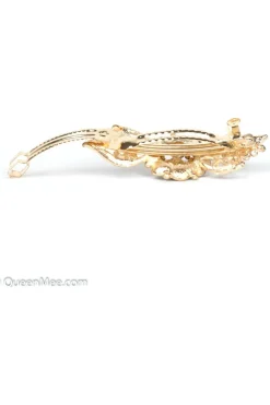Flower Hair Clip In Enamel by QueenMee Accessories
