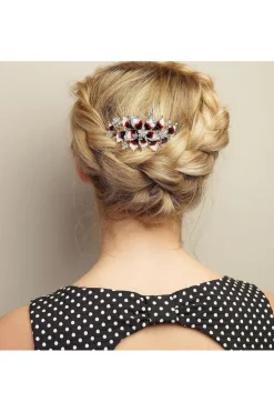 Flower Hair Clip Vintage Inspired by QueenMee Accessories