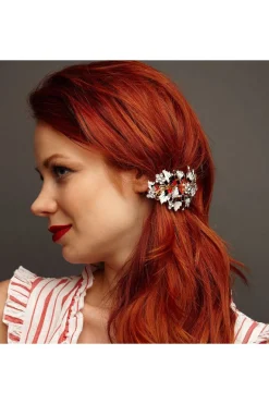 Flower Hair Clip Vintage Inspired by QueenMee Accessories