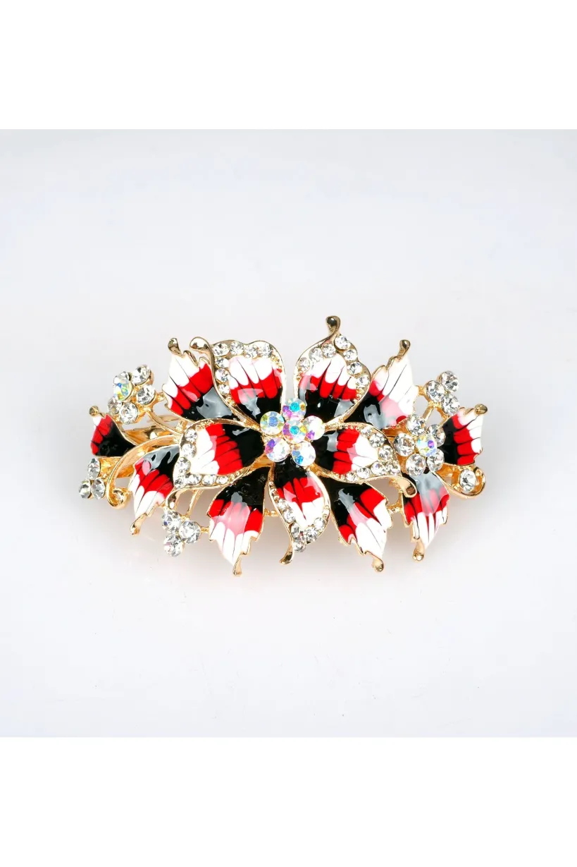 Flower Hair Clip Vintage Inspired by QueenMee Accessories