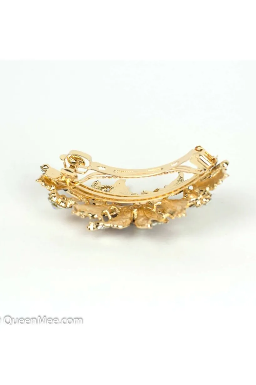Flower Hair Clip Vintage Inspired by QueenMee Accessories