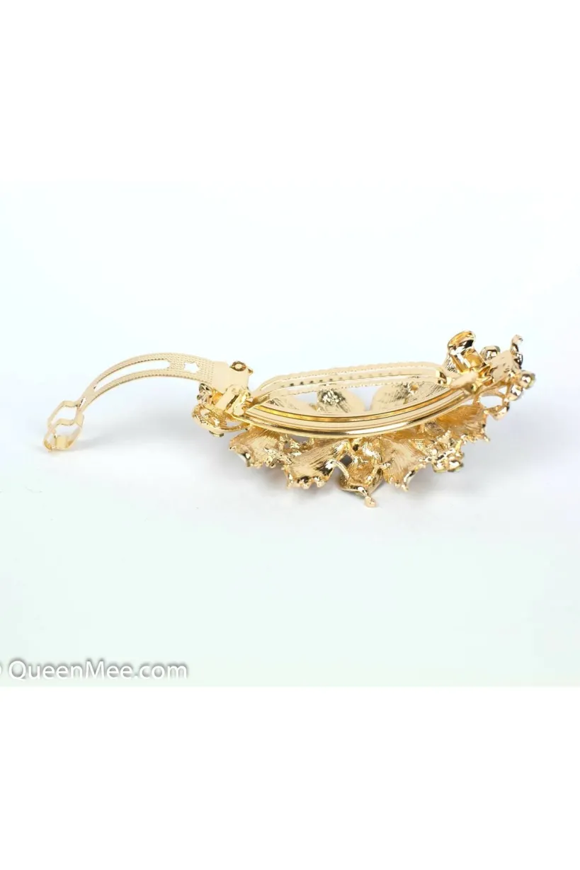 Flower Hair Clip Vintage Inspired by QueenMee Accessories