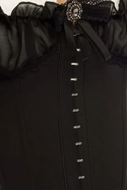 Front Fastened Milk Maid Corset by Goddiva