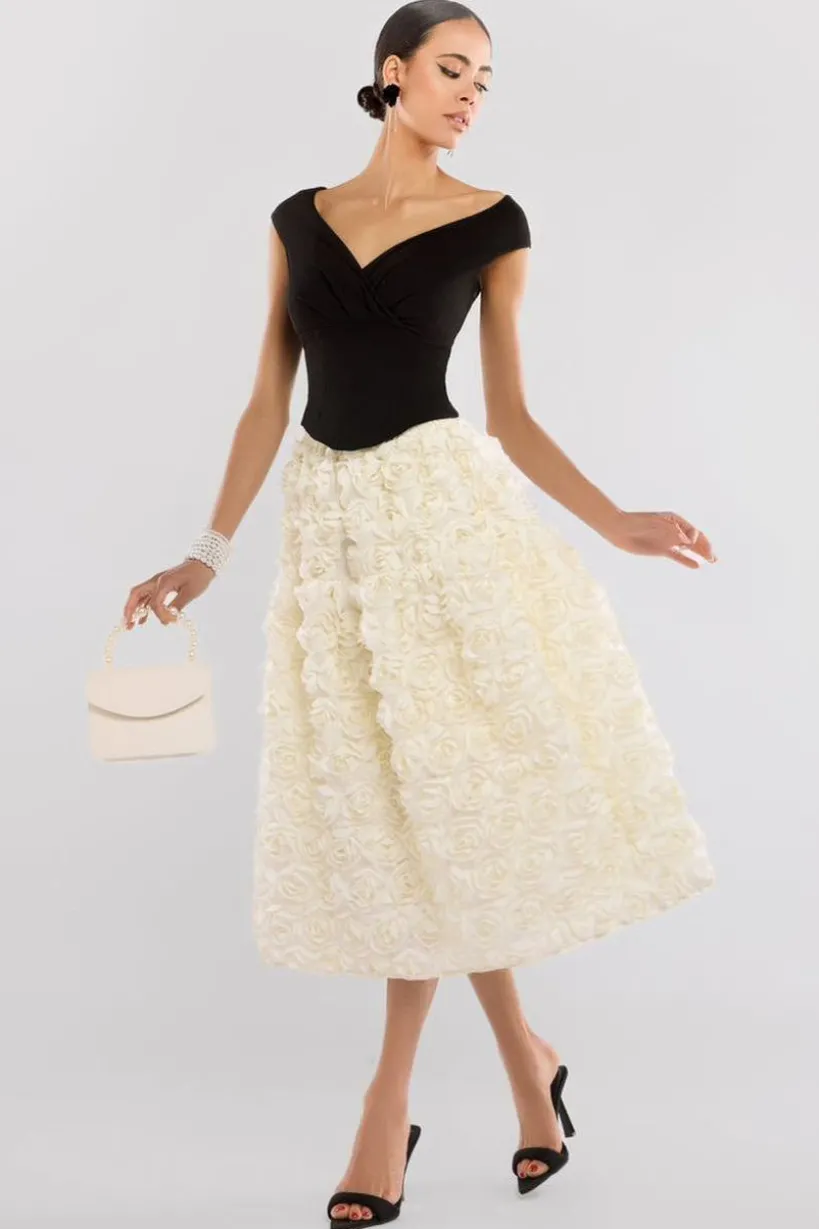 Front Pleated Wrap Off The Shoulder Corset by Goddiva