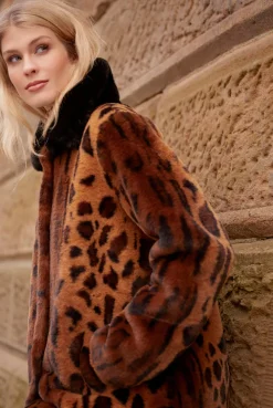 Gigi Coat- Leopard by Pia Rossini