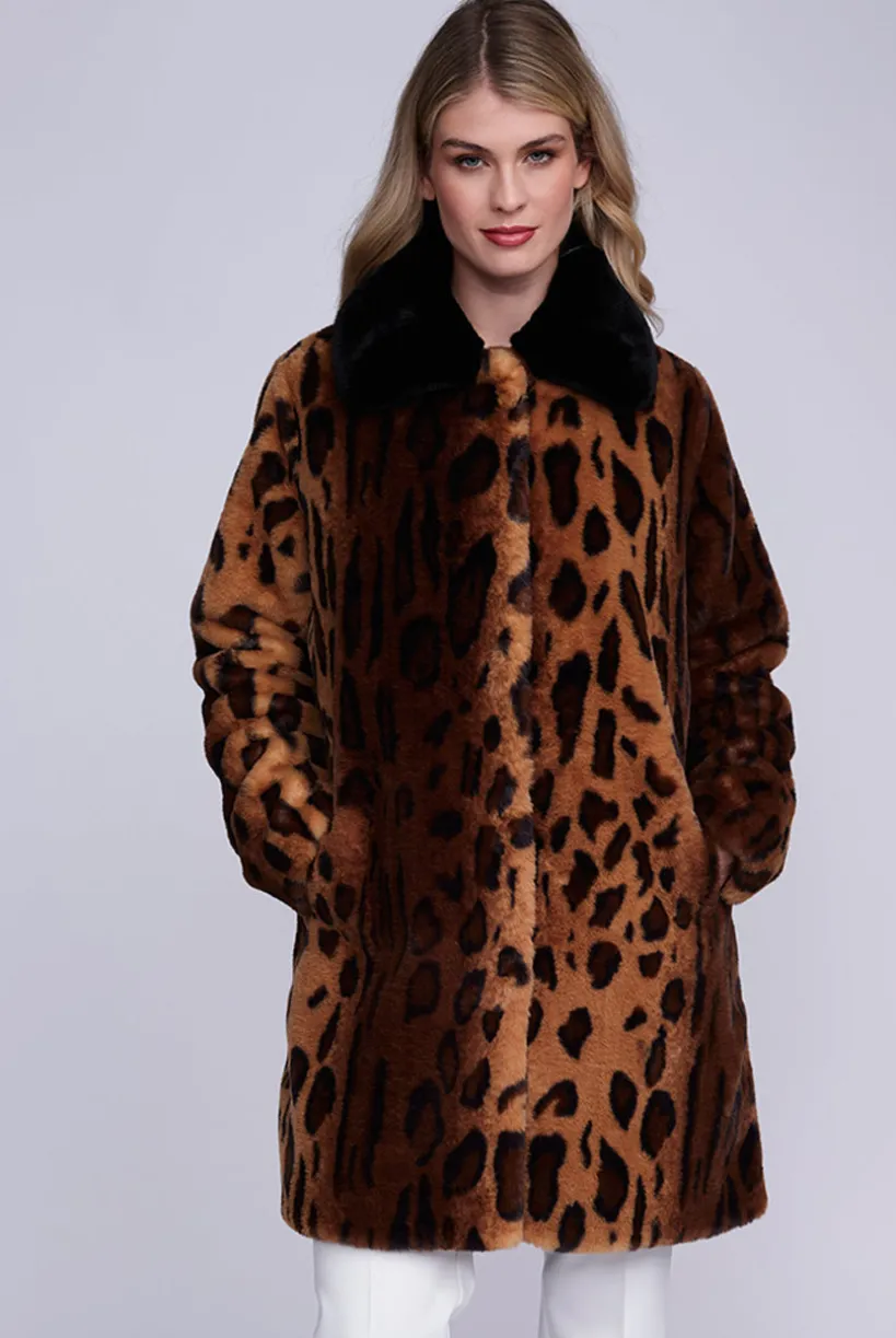 Gigi Coat- Leopard by Pia Rossini