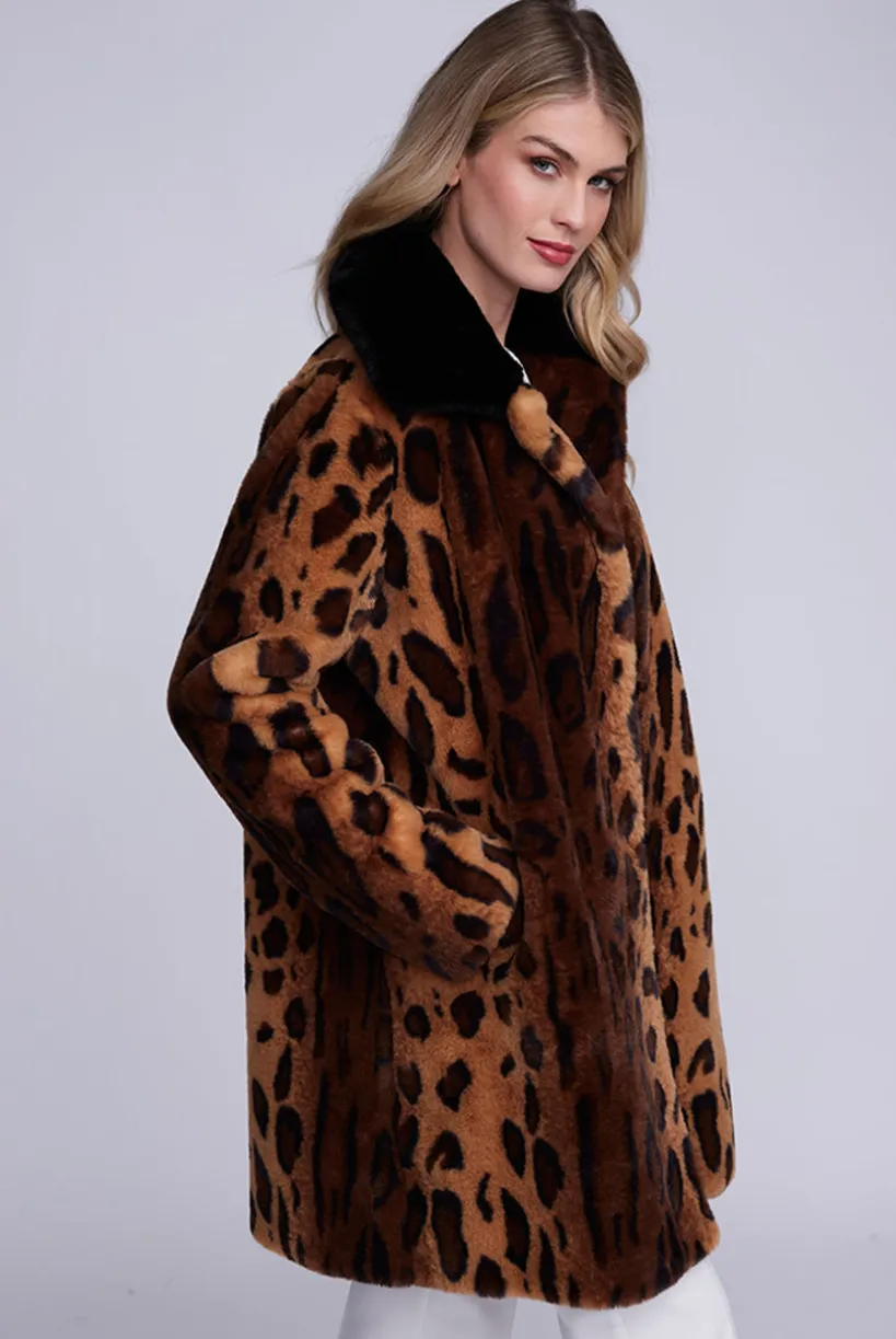 Gigi Coat- Leopard by Pia Rossini