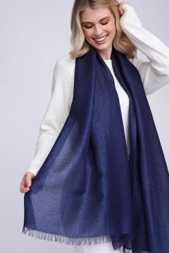 Hallie Scarf - Navy by Pia Rossini