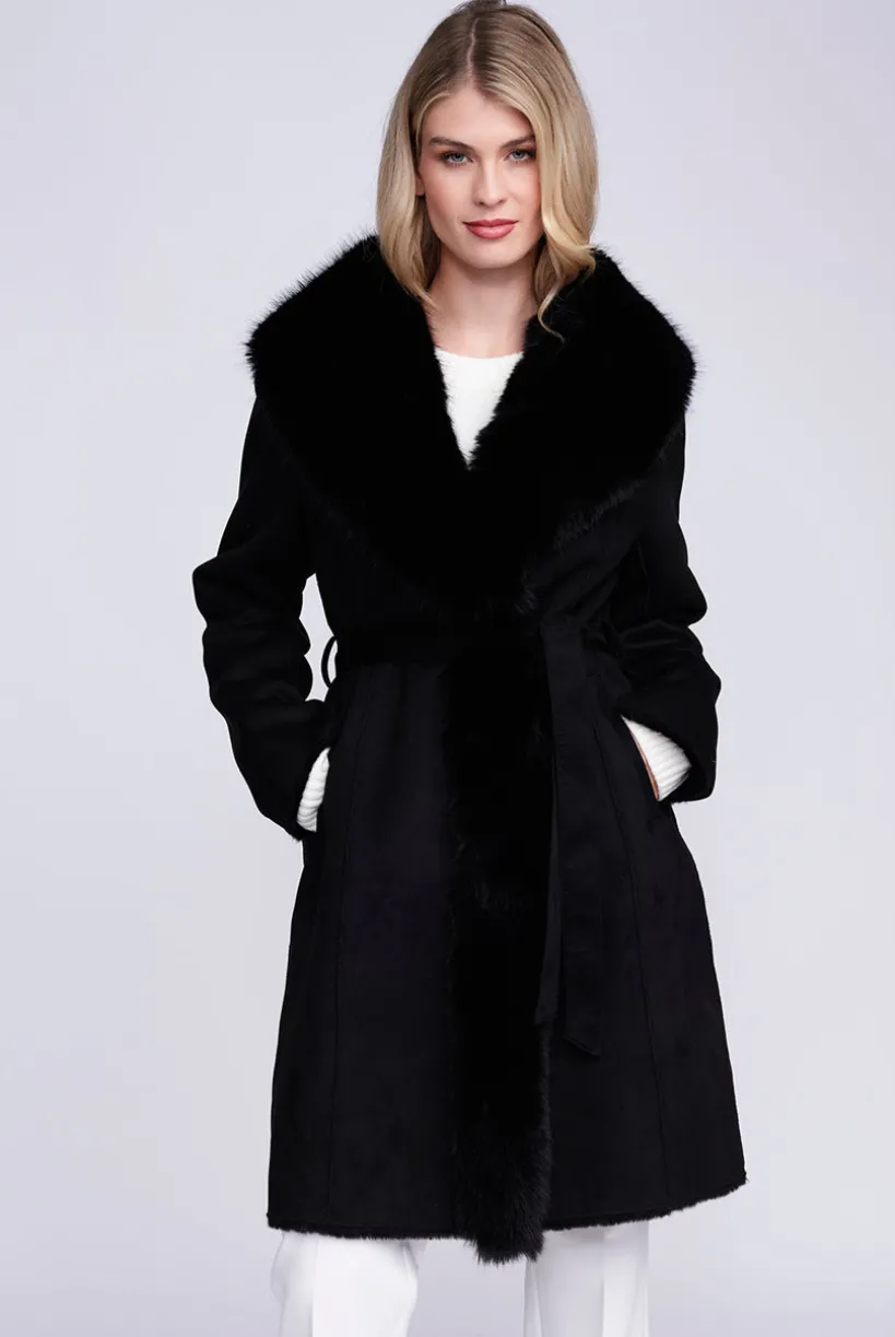 Isabella Coat - Black by Pia Rossini