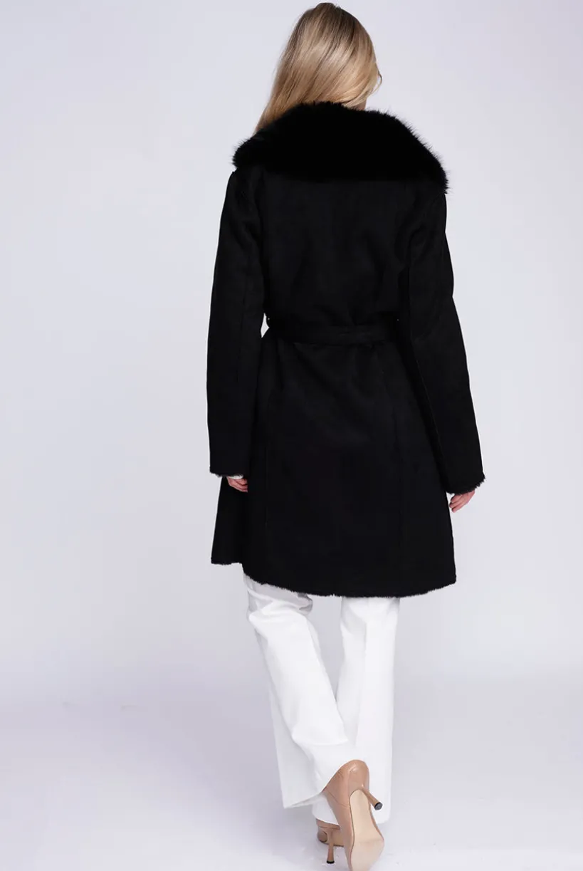 Isabella Coat - Black by Pia Rossini