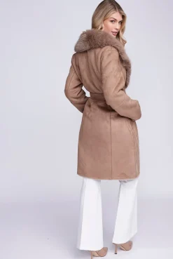 Isabella Coat - Taupe by Pia Rossini