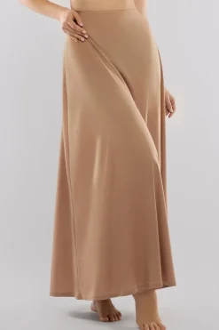 Jersey Lining Maxi Skirt by Goddiva