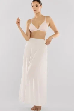 Jersey Lining Maxi Skirt by Goddiva
