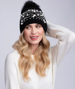 Krystal Hat - Black by Pia Rossini