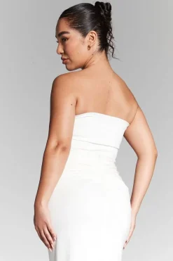Lara Ivory Multiway Top And Knot Skirt Co Ord by InFlair
