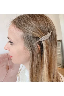 Leaf Hair Clip by QueenMee Accessories