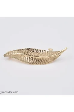 Leaf Hair Clip by QueenMee Accessories