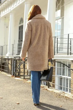 Luxury Teddy Bear Fur Coat by Double Second