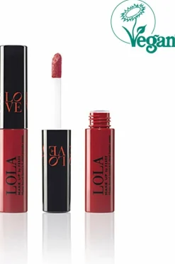 Matte Liquid Lipstick Love Collection - Dirty Red by Lola Make up