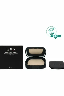 Matte Silky Finish Pressed Powder - Pale skin tone by Lola Make up