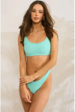 Mint Crinkle Bikini by Maribela