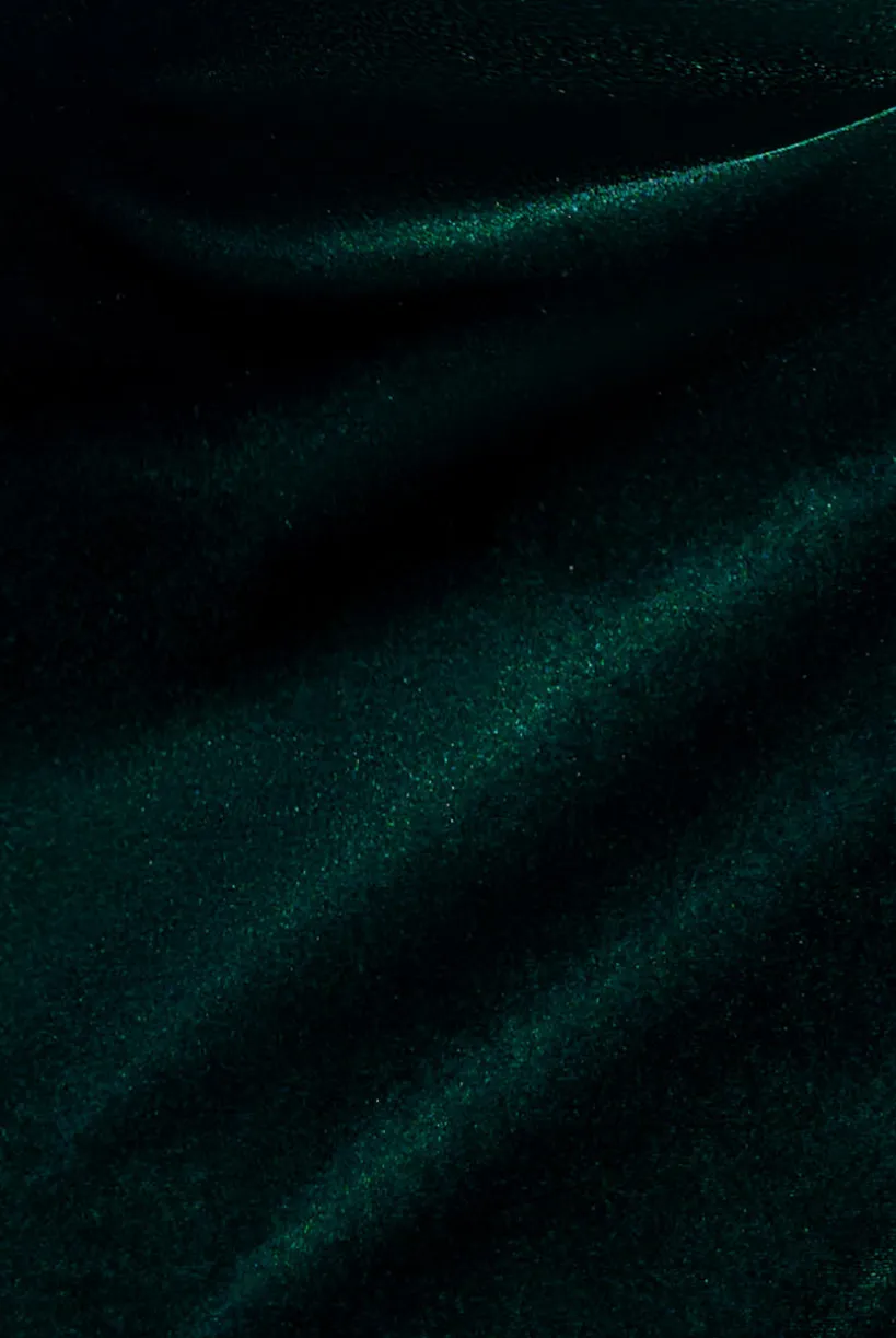 Off The Shoulder Deep Plunge Velvet Maxi Dress - Emerald Green by Goddiva