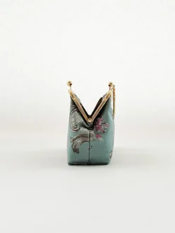 Oriental Style Cross Body Bag by SVNX