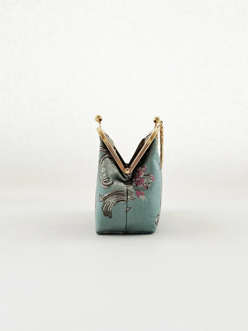 Oriental Style Cross Body Bag by SVNX